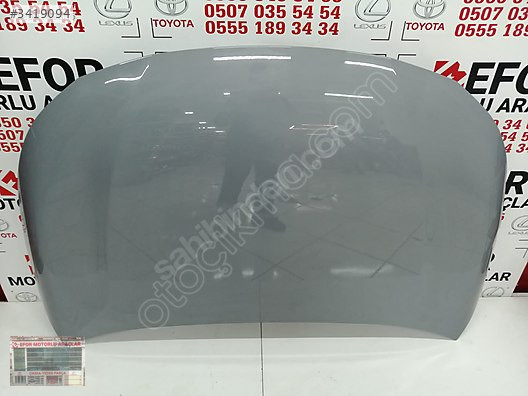 TOYOTA COROLLA HB KAPUT ORJİNAL ÇIKMA YEDEK PARÇA