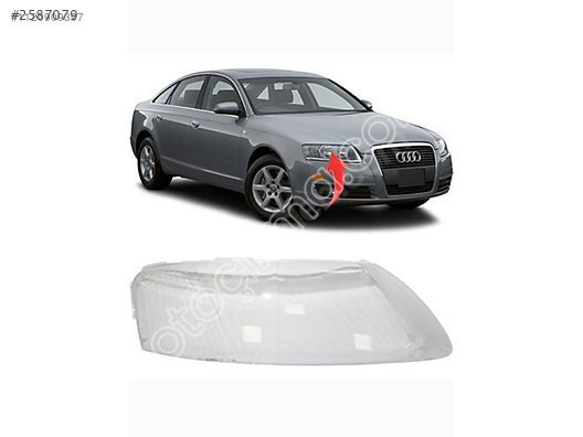 AUDİ A6 2009-2012 SAĞ FAR CAMI