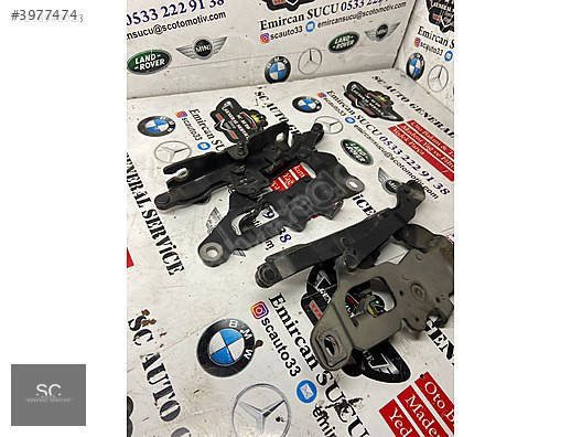 BMW F10 KAPUT MENTEŞESİ SAĞ SOL ORJİNAL 7270883 7270884