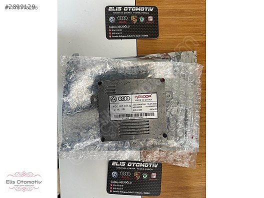 4G0907397Q AUDİ A3 A6 LED FAR BEYİN