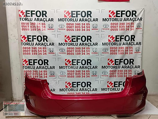 HONDA CİTY ARKA TAMPON ÇIKMA ORJİNAL YEDEK PARÇA 21-24