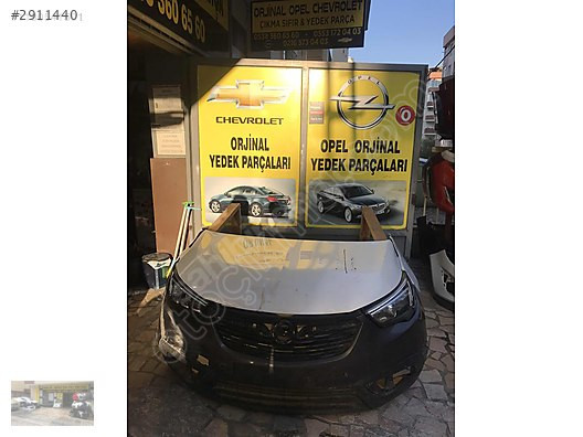 Opel crossland x komple ön set kaput tampon far çamurluk