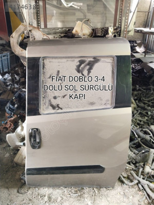 FİAT DOBLO 3-4 ORJİNAL DOLU HATASIZ SOL SÜRGÜLÜ KAPI