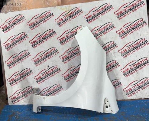 2013/2019 RENAULT CLİO 4 BEYAZ SOL ÖN ÇAMURLUK ORJINAL