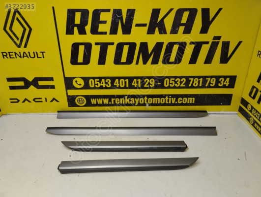 RENAULT CLİO 5 KAPI ÇITASI GRİ SAĞ SOL ÖN ARKA TAKIM ORJ RENKAY