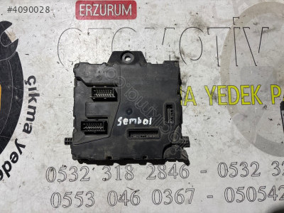 8200924038/BCM-N2 RENAULT SYMBOL Çıkma UCH Beyni