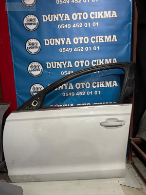 AUDİ A6 SOL ÖN KAPI BEYAZ - ORJİNAL ÇIKMA - HATASIZ