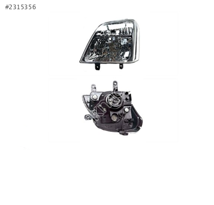 Isuzu D max Sağ Far Lambası Elektirikli 2002-2006