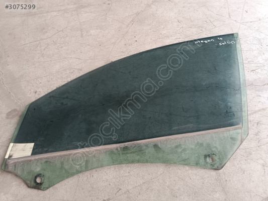 Megane 4 sol ön kapı camı