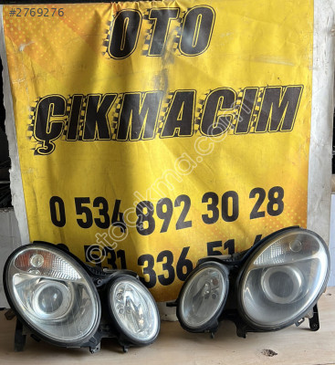 Mercedes W211 sağ sol far