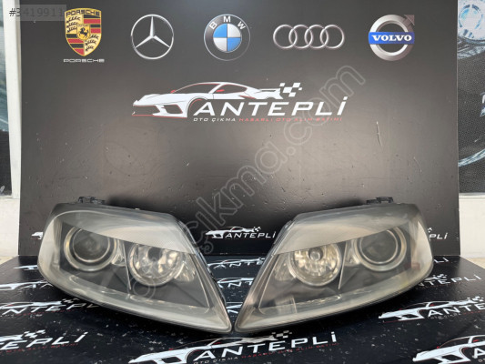 AUDİ Q7 SAĞ SOL FAR MERCEKLİ 2 BEYİNLİ ÇIKMA 2006-10
