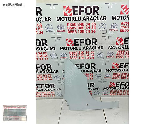 TOYOTA PROACECITY SAĞ ÖN ÇAMURLUK ÇIKMA ORJİNAL PARÇA 19-24