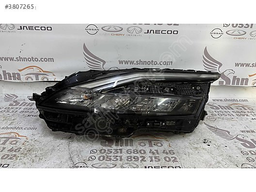 Nissan Qashgai Orijinal Fulled 2019 2024 Sol Far ÇIKMA ORJİNAL