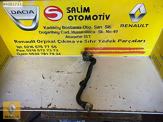 RENAULT CLIO 5 ÇIKMA ORJİNAL 1,0 TURBO BORUSU VE DİĞER PARÇALARI