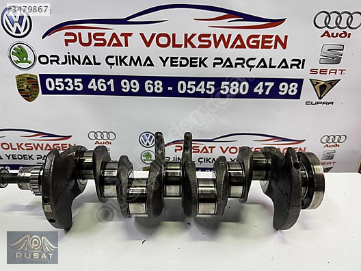 AUDİ A1 A3 1.6TDİ ÇIKMA KRANK MİLİ CAY MOTOR 03L