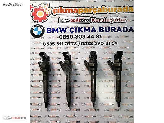 BMW F30 3.20d N47 184lük Çıkma Enjektör Temiz Orijinal