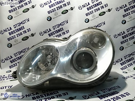 MERCEDES C SERİSİ W203 KASA SOL FAR MAKYAJLI XENON ORJ ÇIKMA