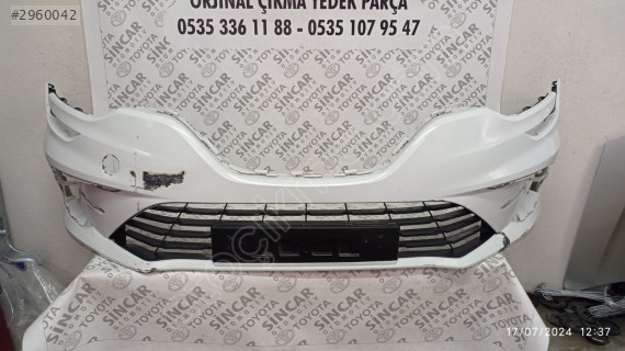 RENAULT MEGANE 4 FAZ2 2021 2024 ÖN TAMPON ÇIKMA ORJİNAL