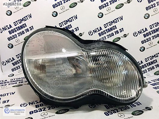 MERCEDES C SERİSİ W203 C180 MAKYAJSIZ XENONSUZ SAĞ FAR ORJ ÇIKMA