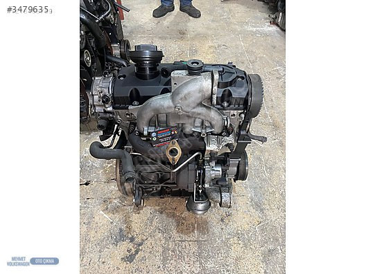 VOLKSWAGEN GOLF 5 1.9 TDİ (BKC)105HP ÇIKMA DOLU MOTOR MUAYYER VW