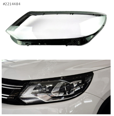 VOLKSWAGEN TİGUAN SOL FAR CAMI SIFIR 2013-2016 UYUMLU