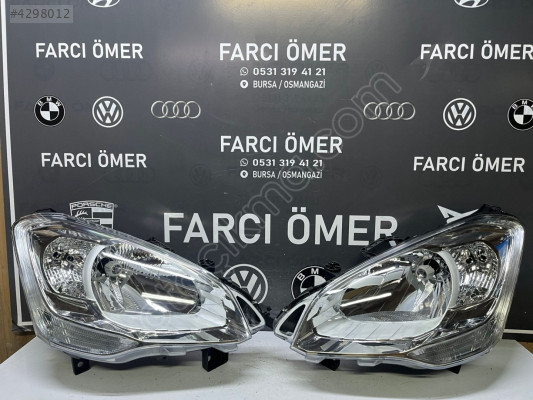 PEUGEOT PARTNER 2015- SAĞ-SOL TAKIM ÖN FAR SIFIR