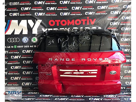 RANGE ROVER EVOQUE L538 KASA BAGAJ KAPAĞI VE CAM OMY OTO'DAN