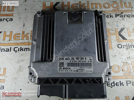 VW GOLF MK7 1.5 TDI MOTOR BEYNİ BOSCH 04L 907 309 B - 04L907309B
