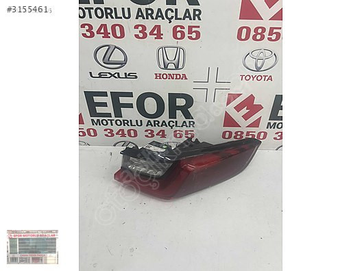 HONDA CİTY SAĞ DIŞ STOP ORJİNAL ÇIKMA YEDEK PARÇA 21-24