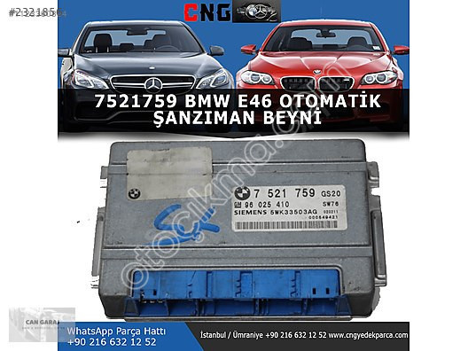 7521759 BMW E46 OTOMATİK ŞANZIMAN BEYNİ