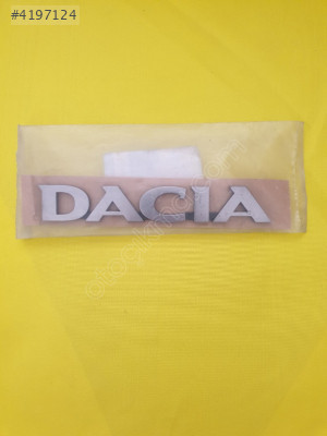 6001549595 dacia yazı logan mcw sıfır orjinal mais