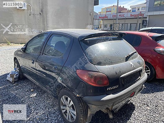 Peugeot 206 Arka Tampon Dolu Sökme 98-11