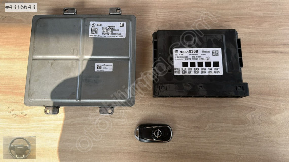 55513221 OPEL İNSİGNİA B MOTOR BEYİN SET BURSA MG