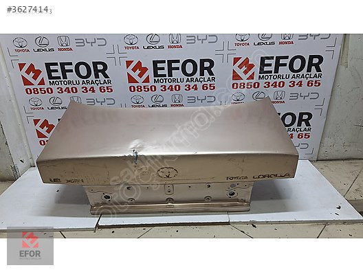 TOYOTA COROLLA BAGAJ KAPAK ORJİNAL ÇIKMA YEDEK PARÇA 93-98