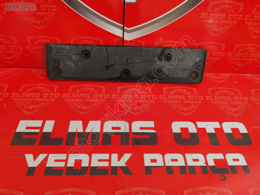 2g0807287d VOLKSWAGEN POLO ÖN TAMPON PLAKA TUTUCU 2018 2024