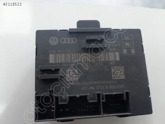 8x0959795c AUDİ Q3 KAPI KONTROL BEYNİ