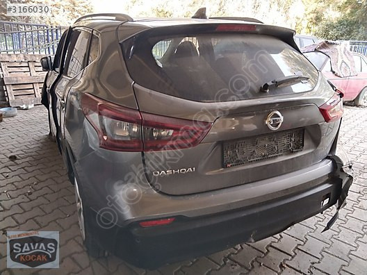 2020 Nissan Qashqai HURDA BELGELİ PARÇA AMAÇLI