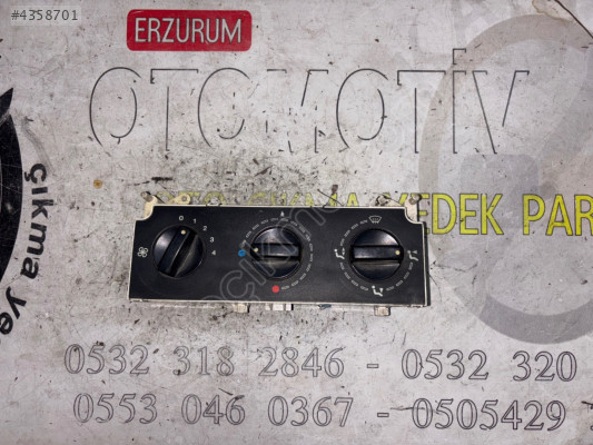 PARTNER-BERLİNGO Klimasız Kalorifer Kontrol Paneli 1998-08