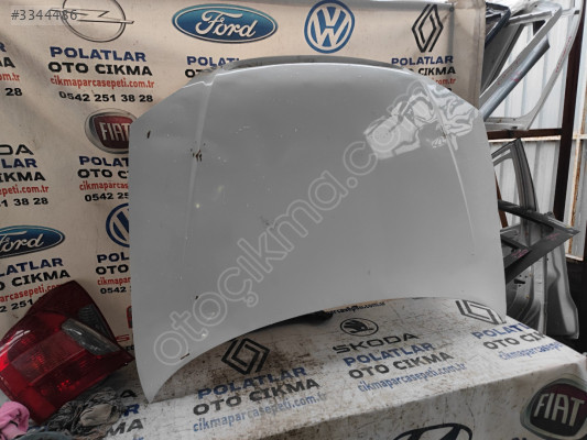 Opel Astra G motor kaputu beyaz az hasarlı