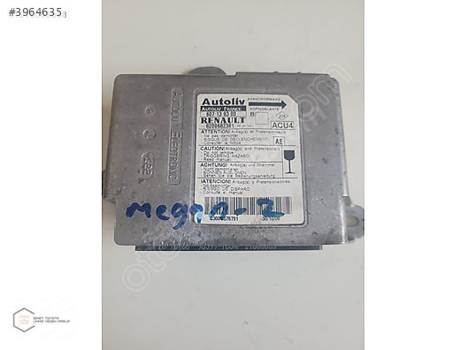 8200682381 607139300 RENAULT MEGANE 2 AİRBAG BEYNİ