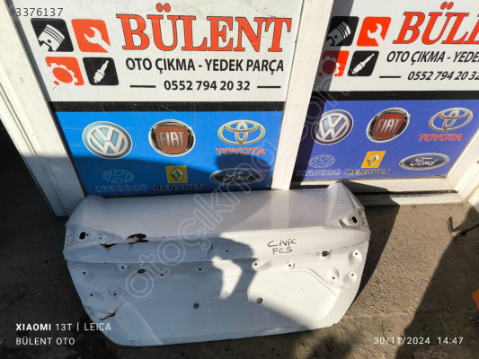 Honda Civic FC5 bagaj kapağı orijinal çıkma