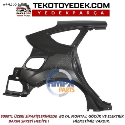 FOCUS HB ARKA ÇAMURLUK SAĞ SOL 2011 2012 2013 VE ÜZERİ /KAMPANYA