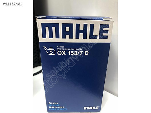 Mercedes Yağ Filtresi MAHLE OX 153/7D