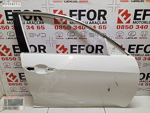 HONDA CİVİC SAĞ ÖN KAPI ORJİNAL ÇIKMA 16-21