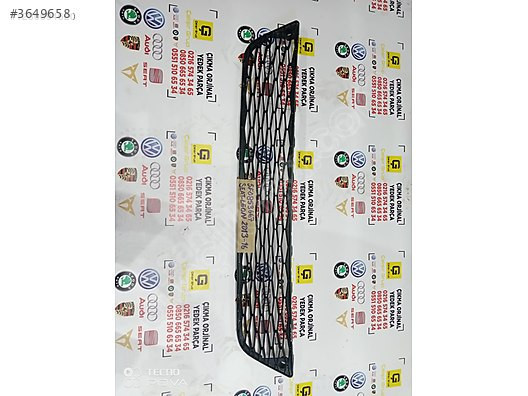 SEAT LEON 2013-2016 ÖN TAMPON ORTA IZGARASI OEM 2g0805588 ÇIKMA