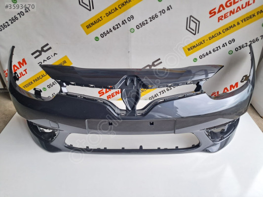 Fluence Yeni Kasa Duman Gri Boş Ön Tampon 620104894S TYG Marka