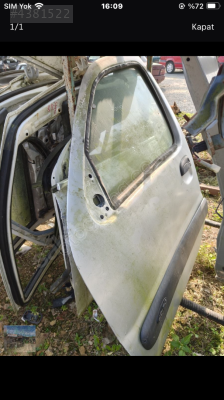 Renault kangoo sol ön kapı