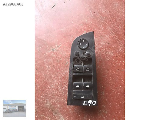 OTO CEMDEN ÇIKMA BMW E90 SOL CAM DÜĞMESİ