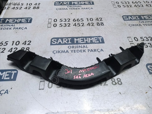 SIFIR PEUGEOT 301 MAKYAJLI SAĞ ARKA TAMPON BRAKETİ