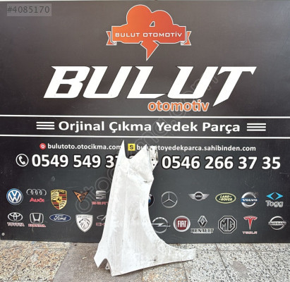 Vw polo beyaz orjinal çıkma sağ çamurluk 2010-2016